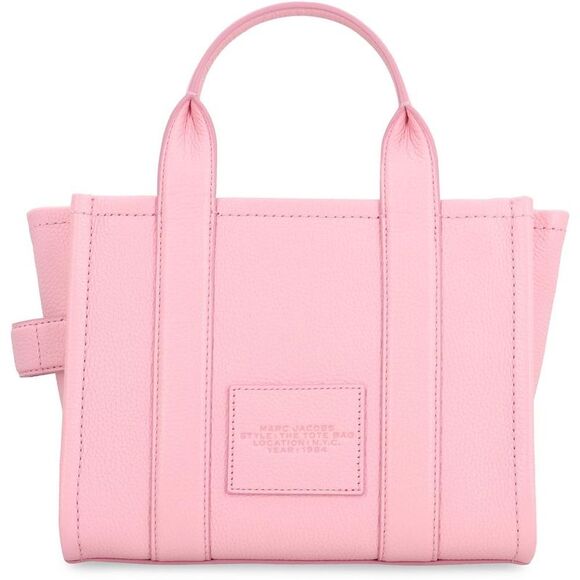MARC JACOBS The Tote Bag Leather Top Handle Bag Women RIBBON PINK Handbags - Picture 3 of 5